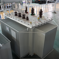 Transformateur immergé dans l'huile à haut rendement et à faible encombrement, type bobine toroïdale à enroulement en cuivre triphasé, fabriqué par YongHui
