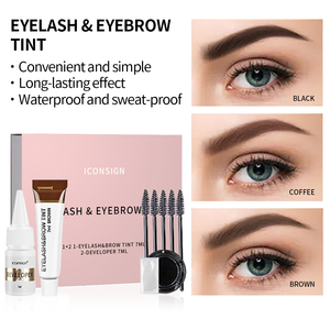 <span class=keywords><strong>Tinte</strong></span> de cejas embalaje Kit de teñido de cejas pestañas en casa <span class=keywords><strong>tinte</strong></span> de cejas - Product Image 2