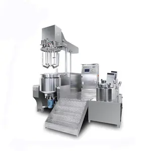 300L 500L Mixer Pengaduk Vakum, Mesin Pembuat Krim Mayonnaise, Salep Homogen, Pengaduk Vakum