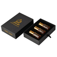 2025 Luxury Rectangular Exquisite Perfume Gift Box Creative Flip-Top Sponge Liner Matt Lamination Recycled Materials Paper