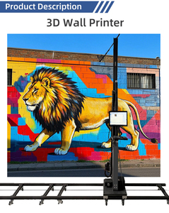 Faith Vertical 3D UV Inkjet Wall <strong>Printing</strong> Machine with Touch <strong>Screen</strong> 2400 DPI Intelligent Picture Wall and Mural Printer - Product Image 4