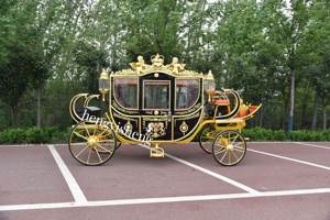 Cubiertas para Carruajes de Caballos Reales para Bodas Románticas y Clásicas, Carruajes Puxados por Caballos, Carrozas de Caballos de Gran Potencia, ¡Venta Caliente! - Product Image 3