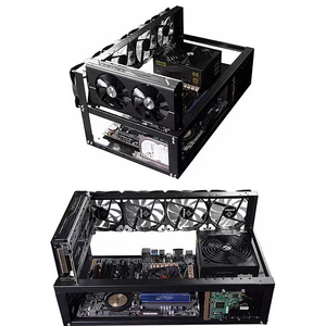 Tự làm <span class=keywords><strong>6gpu</strong></span> mở không khí GPU máy chủ trường hợp thép 8GPU Giàn Khoan khung giá trong kho thép ổn định trường hợp - Product Image 4