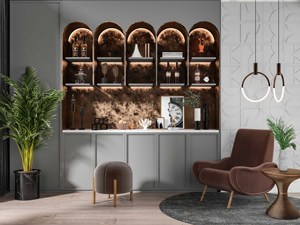 Mueble de Comedor Moderno de Alta Gama, Aparador, Mueble para Vinos de Tamaño Personalizado, Almacenamiento de Vino Tinto, Fábrica de Chongqing - Product Image 6