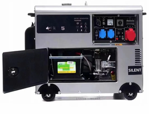 Générateur portable silencieux à châssis ouvert OT-091 YHS-OT-091 8KW/10KVA 5KVA 6KW 10KW avec démarrage monophasé/triphasé et 24V/12V YHS-OT-091 5kva - Product Image 3