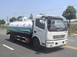 รถบรรทุกกำจัดของเสียเคลื่อนที่ DFAC 8M3 พร้อมเครื่องแปรรูปน้ำเสียสำหรับบริการบำบัดน้ำเสียในบ้านพักอาศัย - Product Image 3