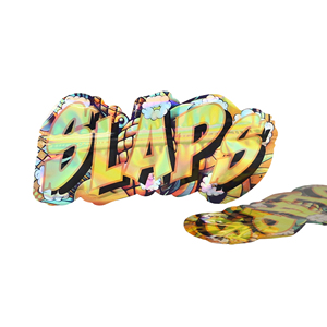 Sacchetti Mylar Richiudibili Personalizzati con Stampa SLAPS, Forma Irregolare, 3.5g, per Confezionamento Biscotti, con Chiusura a Zip e Protezione dall'Odore - Product Image 6