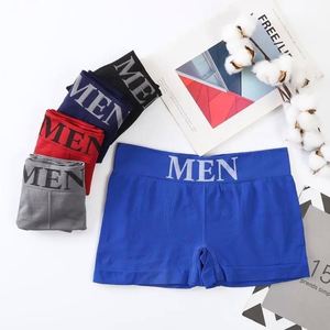 Wholesale Men's Stylish Comfortable Breathable <b>Boxer</b> Briefs High Quality Seamless Mid-Waist Underwear - Product Image 2