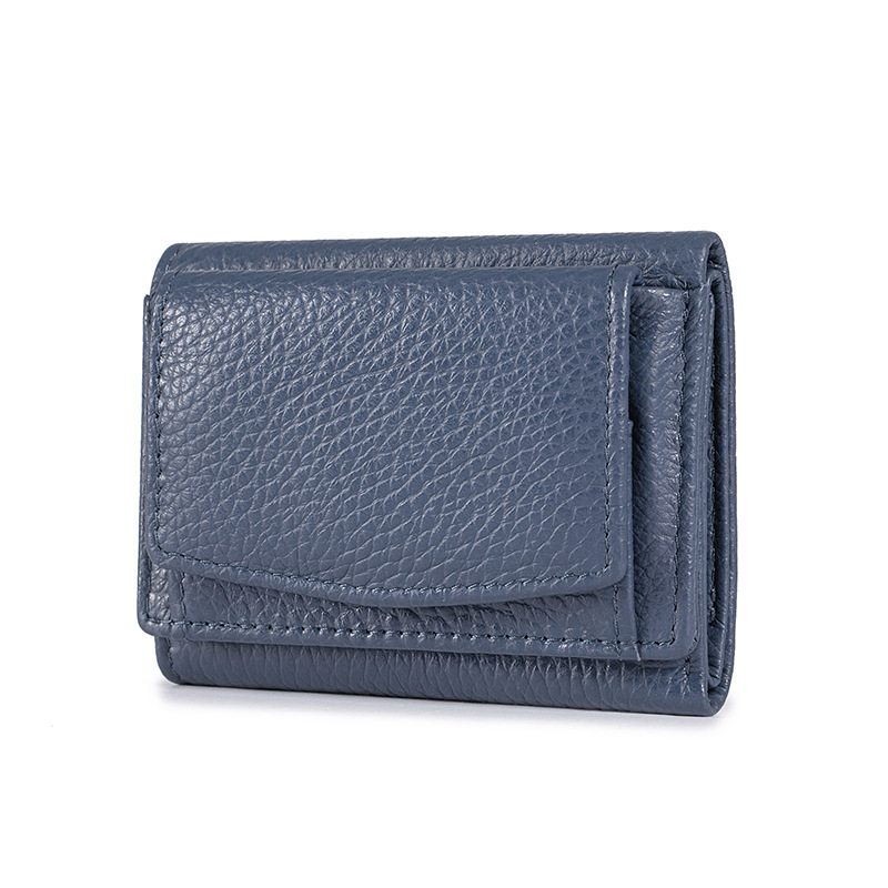 Dark blue-full top layer cowhide inside and outside