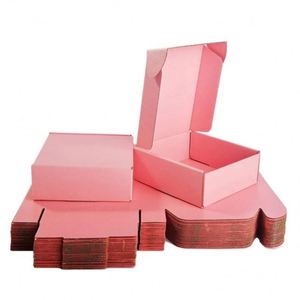 Nouvelle boîte cadeau en carton ondulé de taille personnalisable avec doublure en éponge, réutilisable, écologique, en papier kraft, pour emballage de perruques, avec pelliculage mat - Product Image 5