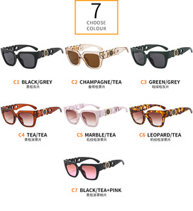 JH960 Marca Diseñador Sombrillas Gafas de sol Lujo Vintage Retro Gafas de sol Fabricación lunettes DE SOLEIL DE LUXE femme - Product Image 6