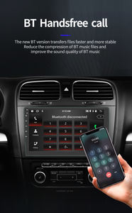 BQCC 2Din 9 pouces Quad Octa core Android 13 autoradio carplay Android Auto WIFI GPS RDS lecteur de voiture pour <span class=keywords><strong>Kia</strong></span> <span class=keywords><strong>picanto</strong></span> 2011-2024 - Product Image 4