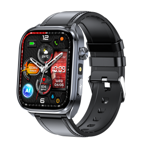 Montre connectée ECG ET572 pour la surveillance <span class=keywords><strong>de</strong></span> la santé, suivi <span class=keywords><strong>de</strong></span> la forme physique, suivi du sommeil, moniteur <span class=keywords><strong>de</strong></span> fréquence <span class=keywords><strong>cardiaque</strong></span> IP67, écran AMOLED, autonomie <span class=keywords><strong>de</strong></span> 5 à 10 jours - Product Image 6