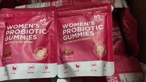 Muhua Cross Border Export Venta caliente Gummies probióticos Mujeres <span class=keywords><strong>Cranberry</strong></span> Shaped Boost Immunity 60 Empaquetado individualmente - Product Image 6