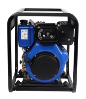 Pompe à eau centrifuge industrielle diesel Yinjia 4HGM-16, 1500L/min, entièrement automatique, 2 pouces, 75HP, en fonte, haute pression, OEM