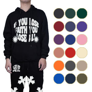 Sudadera con capucha de viajero con temperamento de Color puro de primavera y otoño, ropa de actividad de grupo de estudiantes masculinos y femeninos Sudadera con capucha con LOGOTIPO bordado - Product Image 1