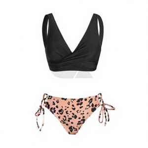 Conjunto de Bikini para Mujer, Tallas Grandes XXL-6XL, Diseño Único con Estampado Animal, para Uso en Exteriores, de Alta Calidad y Secado Rápido, Fabricado en Pakistán - Product Image 1