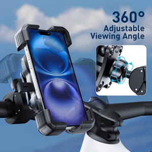 2025 Schokabsorberende Mobiele Telefoonhouder Voor Fiets Verstelbare Fiets Telefoon Mount Stuur Bevestigt Mobiele Telefoon Accessoires Houders - Product Image 2