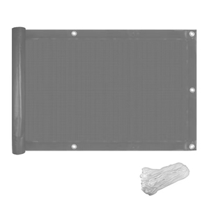 Waterproof Pvc <b>Balcony</b> <b>Privacy</b> Screen UV Protection Protective Woven Screens for <b>Balconies</b> <b>Balcony</b> Railing Cover - Product Image 1