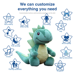 Juguetes <span class=keywords><strong>de</strong></span> Peluche Personalizados al por Mayor 2024 <span class=keywords><strong>para</strong></span> Niños, Muñeco <span class=keywords><strong>de</strong></span> Peluche <span class=keywords><strong>de</strong></span> Dinosaurio <span class=keywords><strong>de</strong></span> <span class=keywords><strong>Dibujos</strong></span> Animados Personalizado a partir <span class=keywords><strong>de</strong></span> <span class=keywords><strong>Dibujos</strong></span> Artísticos - Product Image 3