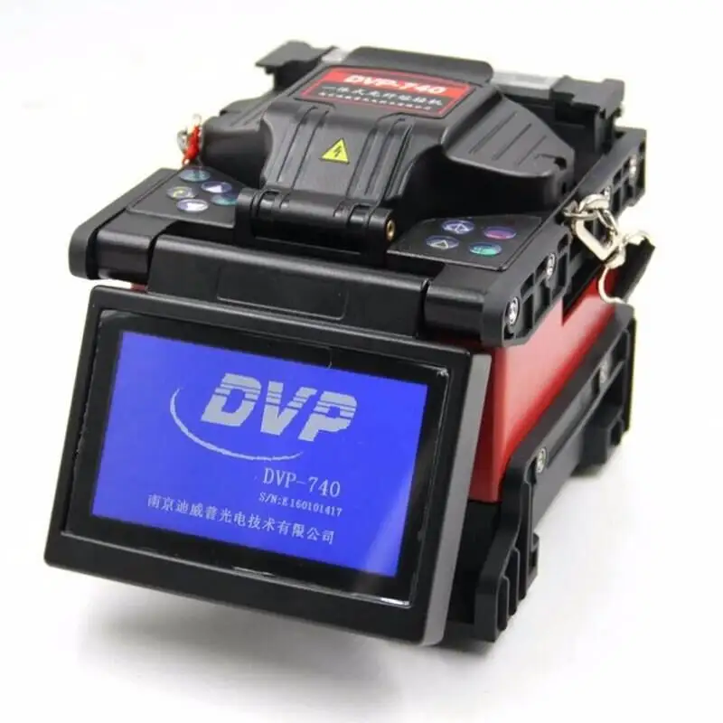 Ftth Fiber Cable เครื่องมืออุปกรณ์ DVP 740 Fusion Splicer สาย Splicing เครื่องเส้นใย Optique Splicer ผลิต