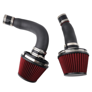 ระบบไอดีอากาศเย็นคุณภาพสูง Performance CTS Turbo AOSU สีดำ+แดง พร้อมตัวกรองสีแดงคู่ รับประกัน 1 ปี สำหรับ Audi B9 - Product Image 2