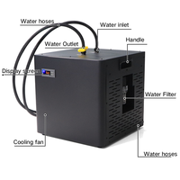 Vente chaude Haute Performance 3KW Haute Puissance Bain De Refroidissement Rapide Machine De Réfrigération Intelligente Silencieuse Machine De Bain De Glace