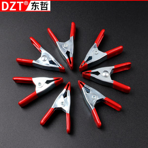 Dzt Alligator <b>Clip</b> 2 4 6 Inch <b>Spring</b> Loaded Metal A <b>Clip</b> For Electrician Carpentry Use - Product Image 1