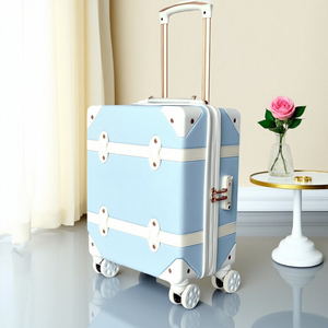 Ensembles de bagages vintage pour PC, jolies valises de cabine légères et durables, valises de voyage pour adolescents - Product Image 4
