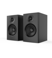 Altavoz 2.0 de 50W RMS para 5.3 Canales, Woofer de 4 Pulgadas, 2 DSP, Iluminación LED RGB para Cine en Casa, Música, Diálogos, Entrada USB y LINE