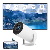 Projecteur vidéo portable Hotack HY300PRO+ HD 1080P pour cinéma maison, extérieur, Android 14, mini projecteur