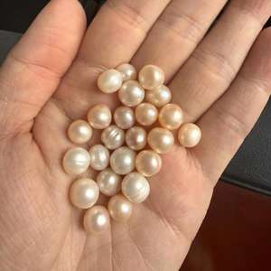 ไข่มุกธรรมชาติไร้เมล็ดคุณภาพสูง ขนาด 10-11 มม. สำหรับงาน DIY ขายส่ง ร้อยเชือก ทำเครื่องประดับข้ามพรมแดน - Product Image 4