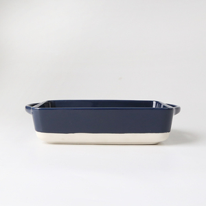 Utensilios de cocina de estilo nórdico, utensilios <span class=keywords><strong>para</strong></span> <span class=keywords><strong>hornear</strong></span> de cerámica rectangulares antiadherentes, <span class=keywords><strong>para</strong></span> restaurante y uso doméstico, gran oferta - Product Image 4