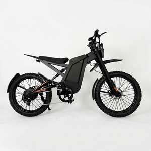 Vélo électrique tout-terrain GT2000, 60 km/h, pneus larges, moteur à moyeu arrière, cadre en acier, batterie au lithium 2000W, pour adultes - Product Image 1