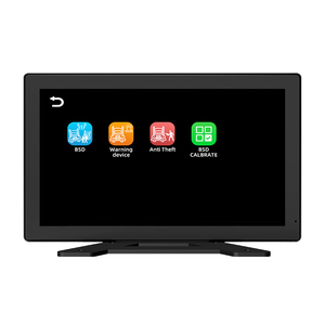 전면 및 후면보기 화면이있는 휴대용 <span class=keywords><strong>Android</strong></span> Carplay 상자 드라이버 가시성을 위해 입력 기능이있는 멀티미디어 자동차 모니터 - Product Image 6