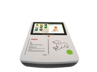 Prix usine 3 canaux 7/12 plomb électrocardiographe ECG machine pour vétérinaire vétérinaire animal chien chat