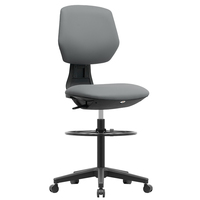 Chaise de tabouret de laboratoire d'hôpital d'ESD de haute rédaction de Offre Spéciale avec la base pivotante de conception contemporaine d'anneau de pied réglable