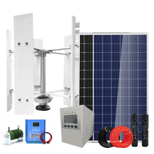 Le plus récent système de production d'énergie éolienne hybride éolien-solaire 5000W hors réseau - Product Image 1
