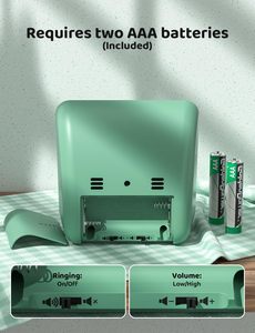 Temporizador Visual para Niños, Temporizadores de Cuenta Regresiva de 60 Minutos para el Aula, Oficina, Cocina con Funcionamiento Silencioso, Temporizador para Niños para la Enseñanza - Product Image 5