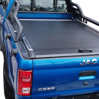 Penutup Bak Truk Manual Retractable Berbahan Aluminium Alloy Terbaik untuk JAC T9 Ute T6 T8 Pro Sollers St6