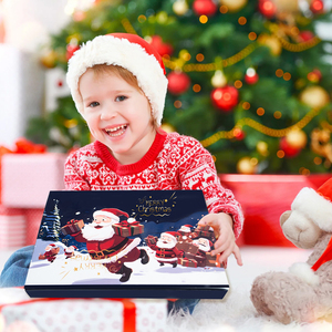 Caja de Navidad <span class=keywords><strong>para</strong></span> niños Listo <span class=keywords><strong>para</strong></span> enviar Caja sorprendida Embalaje Regalo Calendario de Adviento de Navidad - Product Image 6