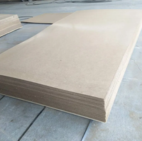 Panneau dur de Brown 1220X2440mm/papier de fibre/panneaux de fibres colorés par conseil en bois
