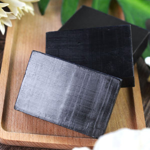 <span class=keywords><strong>Savon</strong></span> <span class=keywords><strong>Noir</strong></span> Africain Bio au Charbon de Bambou pour l'Élimination de l'Acné et des Points Noirs, Soin Nettoyant Éclaircissant pour la Peau, <span class=keywords><strong>Savon</strong></span> Facial au Charbon - Product Image 2