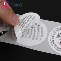 Étiquettes personnalisées dégradables pour livrets pliables multi-pages, contenu extensible, autocollants ouverture/fermeture