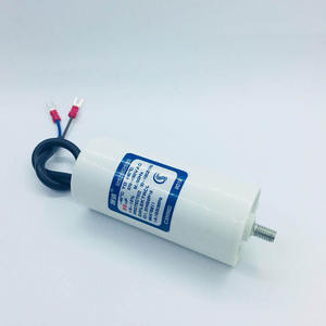 Condensateur universel CBB60 pour pompe à air, machine de lavage de voiture, compresseur d'air, condensateur de démarrage avec vis inférieure, condensateur universel - Product Image 3