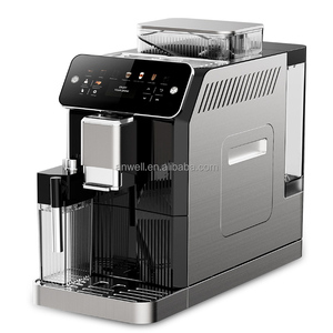 ANWELL Machine à café <span class=keywords><strong>expresso</strong></span> combinée, la plus vendue, du grain à la tasse, entièrement automatique, Cafeteras Superautomaticas - Product Image 4