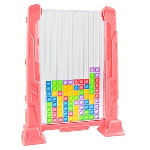 Großhandel Kinder pädagogische DIY Kunststoff Toy-3D Puzzle für <span class=keywords><strong>Tetris</strong></span> Bausteine Interaktive Eltern-Kind-Spielbrett Block - Product Image 5