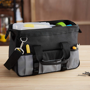 Bền mòn cơ sở 12 inch công cụ tiêu chuẩn nhỏ Túi với dây đeo túi lý tưởng cho hội thảo nhà hoặc trang web việc làm - Product Image 5