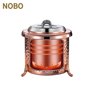 13L Buffet zuppa pentola in acciaio inox fodera rame stoviglie cibo <span class=keywords><strong>elettrico</strong></span> più caldo ristoranti zuppa - Product Image 5