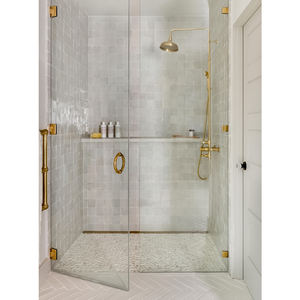 Hot Sale Frameless Glass Shower Box with Hinge Swing Rain Doors for Hotel <strong>Bathroom</strong> or Outdoor Cabin for Cabine Shower Rooms - Product Image 4